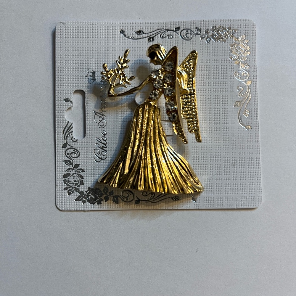 Gold Zodiac Brooch Set - Picture 9 of 13